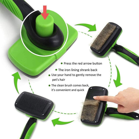 Self Cleaning Grooming Brush