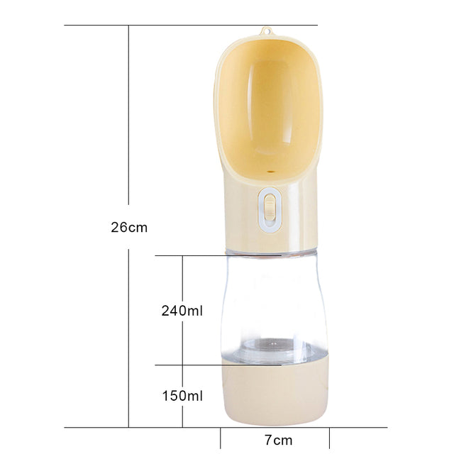 Travel Water & Food Bottle