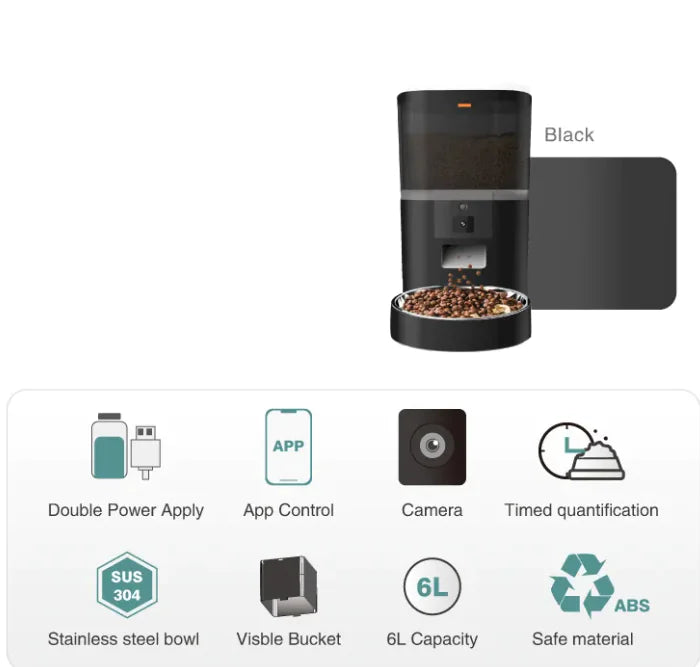 AutoServe Pet Feeder With Camera