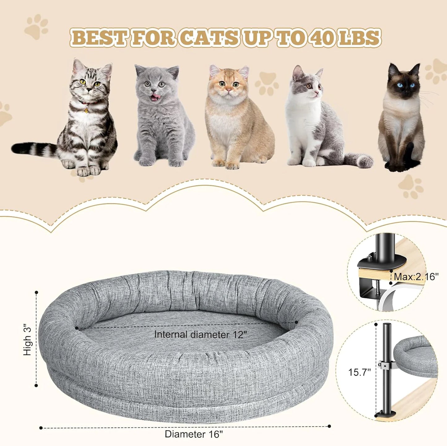 Swivel Snuggle Bed