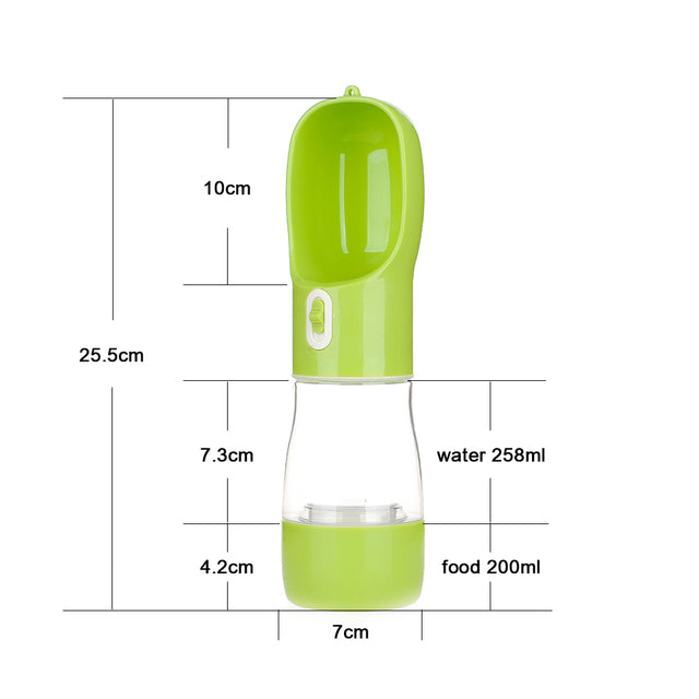 Travel Water & Food Bottle