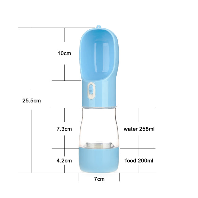 Travel Water & Food Bottle